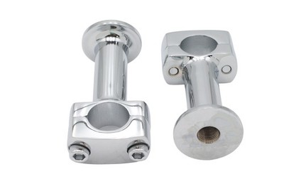 3 inch Post Riser Set Chrome for Harley-Davidson