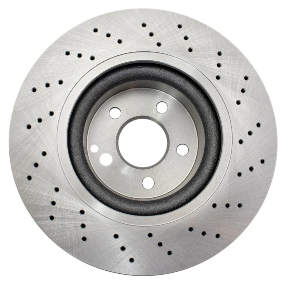 Brake Rotor Set Fits 2000-2002 Mercedes-Benz CL500 2000-2003 S430 2001-2002 S500 Foto 3 de 4