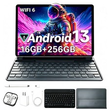 Android 13 Tablet 10 Inch GMS 10 Core 16GB RAM 256GB ROM 1920 1200 HD 8800mAh