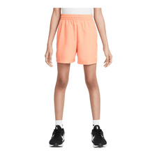 Nike Multi Big Kids' Dri-FIT 4" Woven Shorts Apricot Agate/White