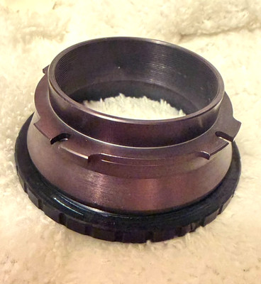Adapter ARRI PL / Arriflex camcorder mount to PENTACON SIX lens Biometar Sonnar