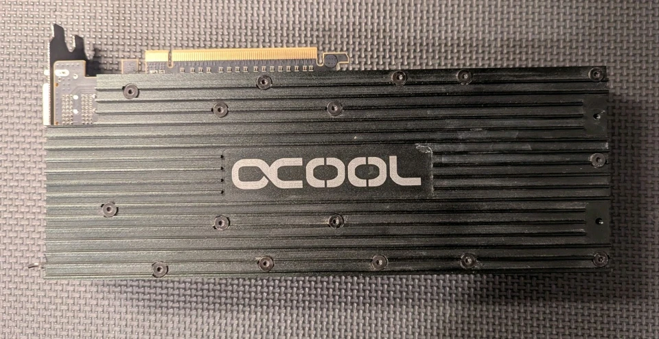 XFX R9 390 8gb W/ AlphaCool Waterblock - Image 2 of 4