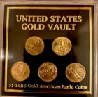 $5.00 Solid Gold American Eagle Coins