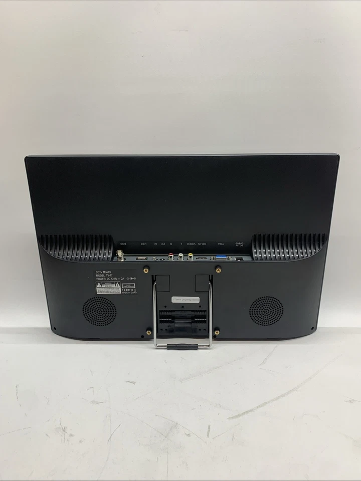 17" TV-17 High Resolution CCTV LCD Monitor Surveillance PLSTC LOOP BNC & VGA - Image 3 of 4