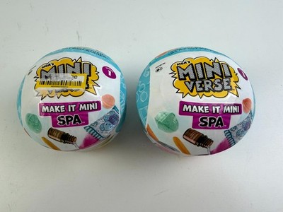 2 pc MGA's Miniverse Make It Mini Spa Blind Ball Series 1 Assortment For Ages 8+