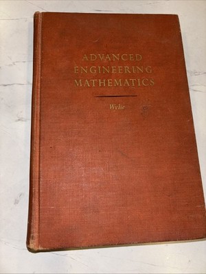 Advanced Engineering Mathematics by C.R. Wylie Jr. HC-VG+