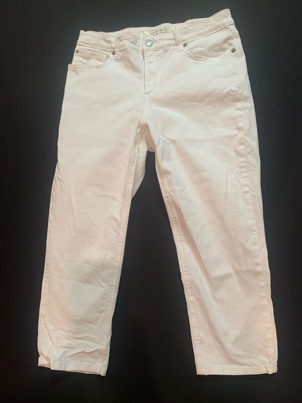 Jones New York Soho Capri White Jean Women's Size 8
