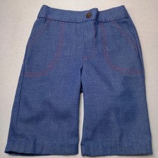 Vintage Sears Perma Prest Baby Jeans Small 15 to 20 lbs Classic Blue Pants