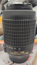 Nikon AF-S DX VR Zoom-Nikkor 55-200mm f/4-5.6G IF-ED Lens Used No Box