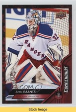 2016-17 Upper Deck Compendium Red Antti Raanta #182 READ s9z