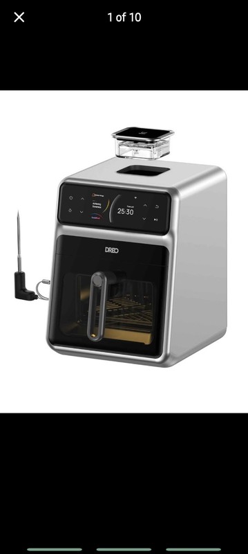 NEW Dreo ChefMaker Combi Fryer - Steak & Seafood Specialist (6 QT)