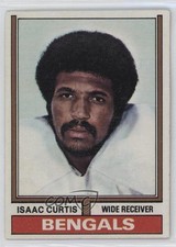 1974 Topps Isaac Curtis #315 un2