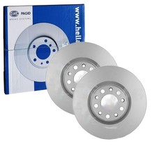 2x HELLA PAGID BREMSSCHEIBEN Ø305mm VORNE passend für ALFA ROMEO TONALE FIAT 500