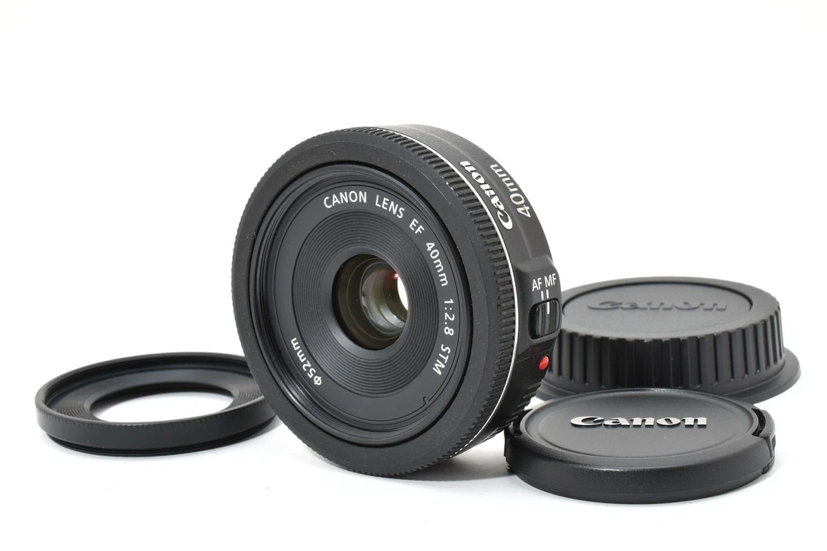 Preços baixos em Lentes de câmera Canon f/2.8 40mm Focal | eBay