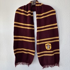 Warner Bros Harry Potter Gryffindor House Crest Scarf 100 Lamb Wool 64  Long