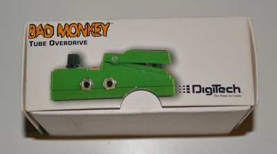 【希少品】Digitech Bad Monkey Overdrive DigiTech Bad Monkey Distortion Guitar Effect Pedal for sale online