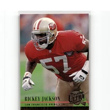 1994 Fleer Ultra Rickey Jackson San Francisco 49ers Rookie RC # 494 HOF