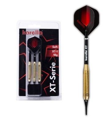Karella Darts - XT Serie 01 Messing Brass 18g (Soft Dart) NEU