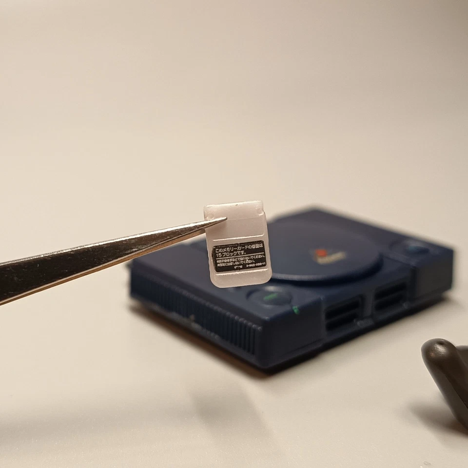 Consola de Juegos PlayStation Escala 1/6 Negra 12" Figura Accesorios Juguete Casa de Muñecas Foto 3 de 4