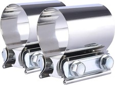 5'' Inch Butt Joint Exhaust Seal Band Clamp, Exhaust Band Clamp -5"-2PCS