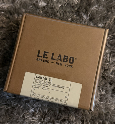 Le Labo Santal 33 Eau de Parfum Spray, Regular Size 3.4 fl oz