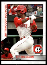 2022 Choice Isiah Gilliam #11 Team Card Chattanooga Lookouts