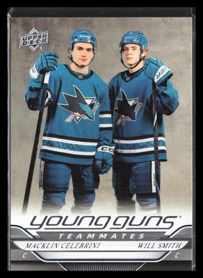 Macklin Celebrini / Will Smith Young Guns 2024-25 Upper Deck #499