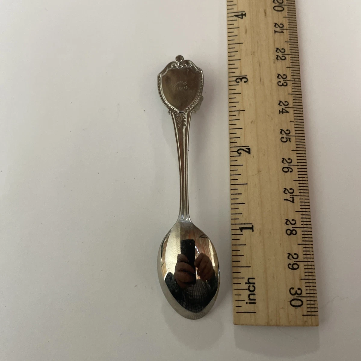 Natural Ethiopian Fire Opal Gemstones Vintage Souvenir Spoon Collectible