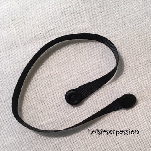 ATTACHE RALLONGE protège oreille Pour Masque de protection - gros-grain de 10 mm - Imagen 6 de 15