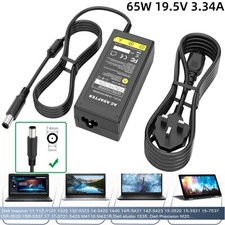 19.5V 3.34A 65W Charger Adapter For Dell Latitude Vostro Inspiro Big Tip 7.4x5mm