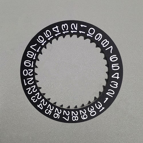 Watch Bezel Accessory For NH34 NH35 Movement Calendar Disk 3H/6H/9H White/Black - Picture 7 of 21