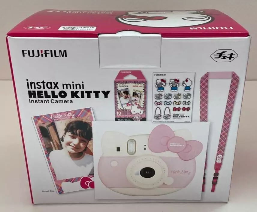 FUJIFILM Hello Kitty Fuji Instant Camera Kit Cheki Instax Mini