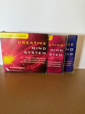 Creative Mind System 1 &2 by Jeffrey D. Thompson Discover Inner Genius ...
