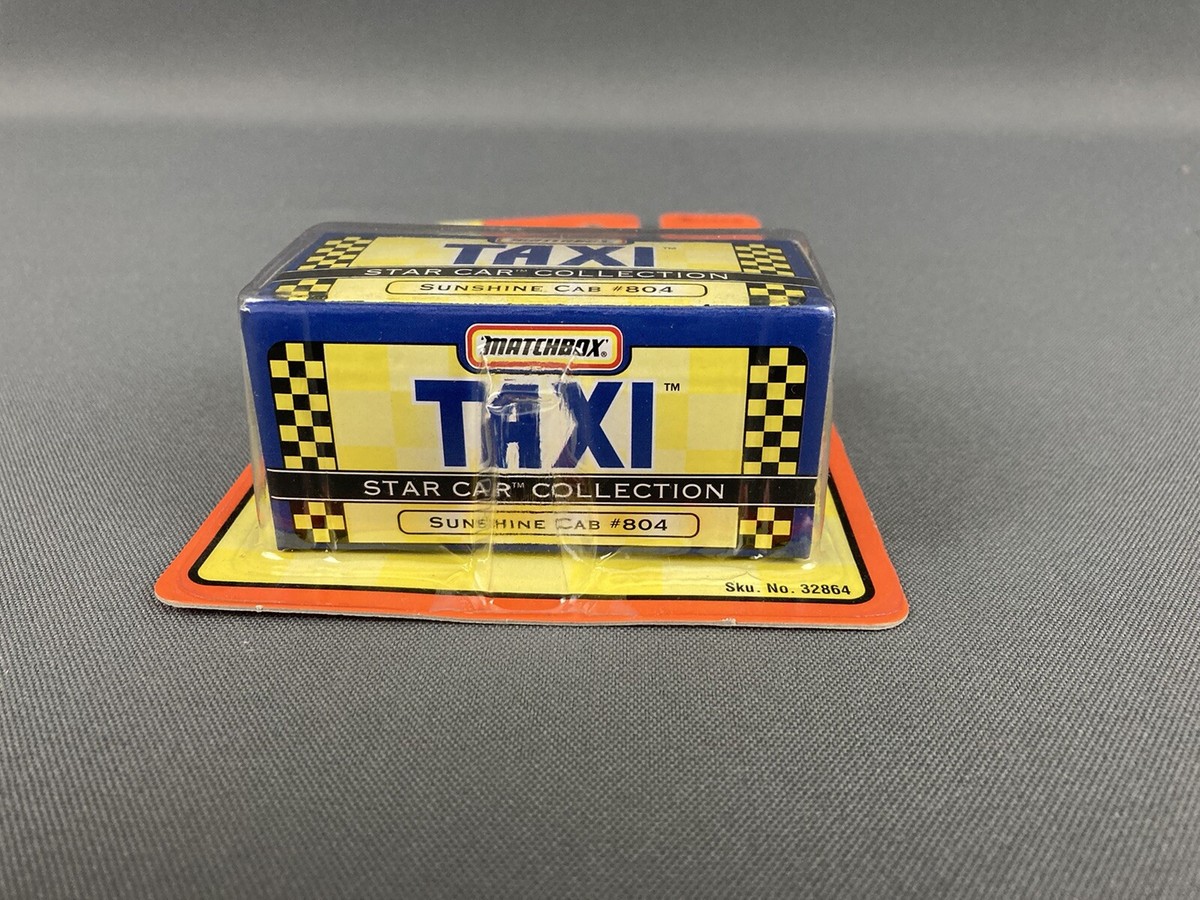 Bitty McClean 500枚限定盤シリアルナンバー付 TAXI UK Matchbox Star Car Collection Taxi Sunshine Cab #804 - Series 1