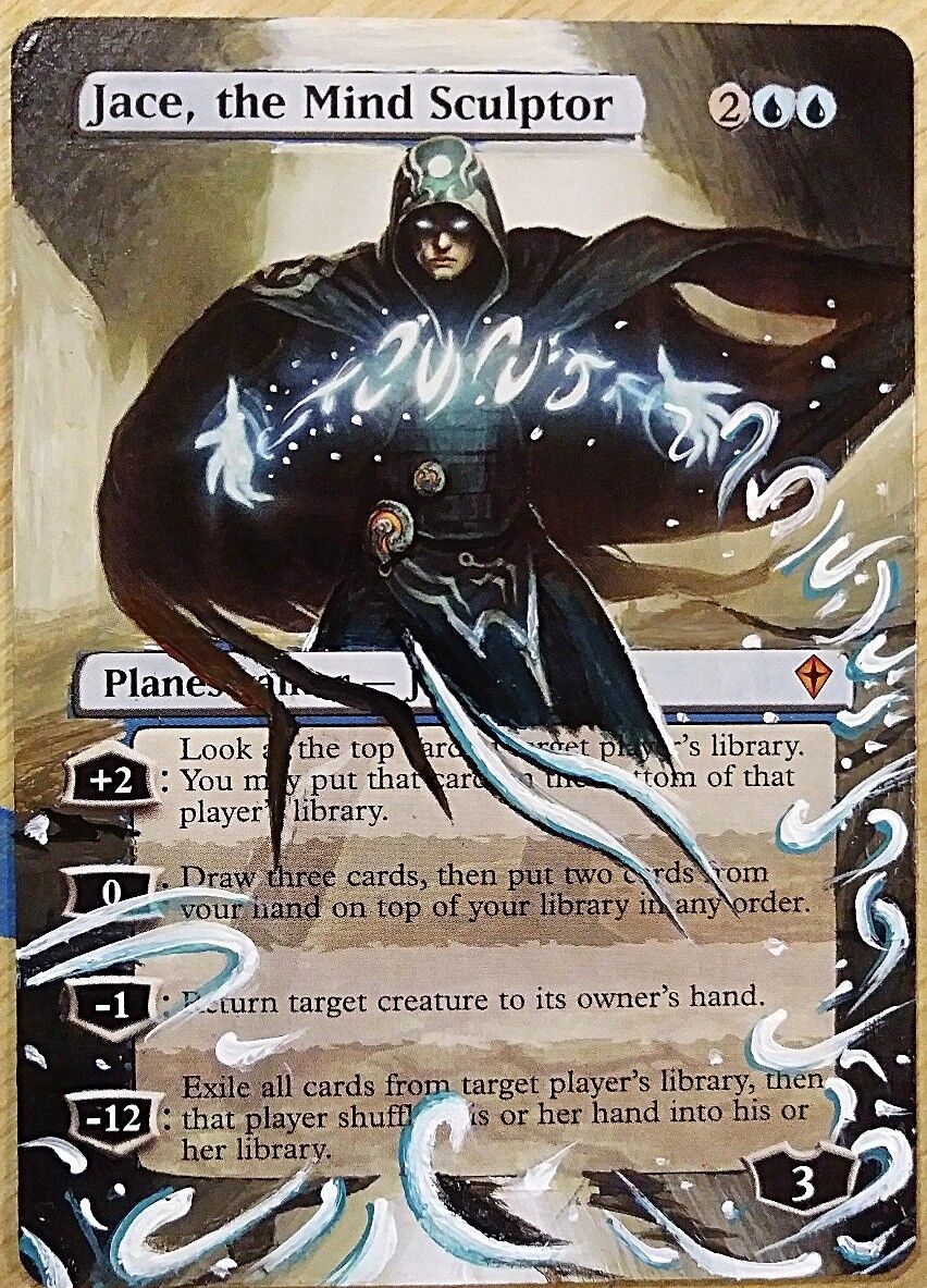Jace, the Mind Sculptor - Full Art / Altered | eBay Jace, the Mind Sculptor - Full Art / Altered | eBay