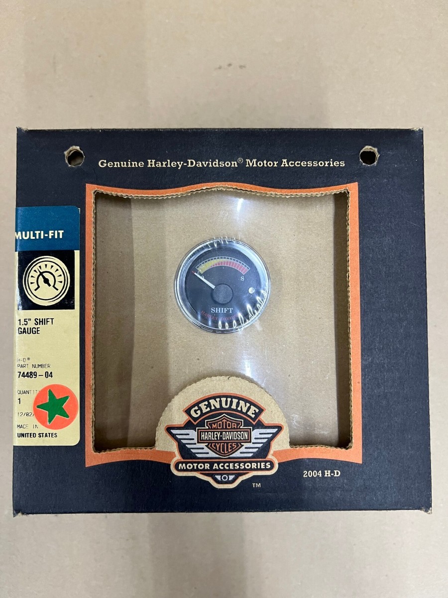 OEM Harley-Davidson 1.5 Shift Gauge 74489-04 NOS | eBay