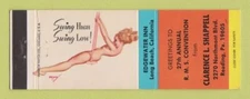 Matchbook Cover - RMS Convention Clarence Shappell Reading PA pinup