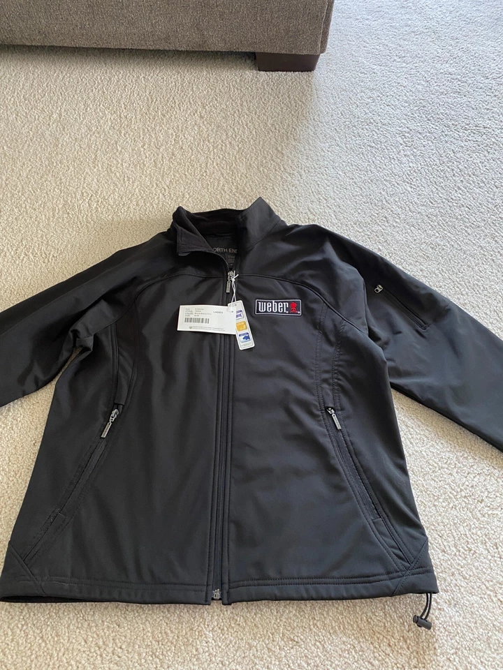 Chaqueta negra mediana Weber Grill North End para mujer nueva. Con etiquetas Foto 3 de 4
