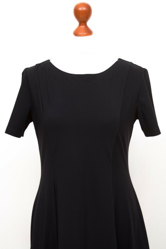 Damen ELEMENTE CLEMENTE Schwarz Kurzarm Kleid Größe 1 7082 - Bild 2 von 7