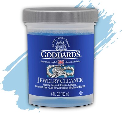 Goddard's Jewelry Cleaner, Tarnish Remover, Cleaning Solution for Silver, Gol...