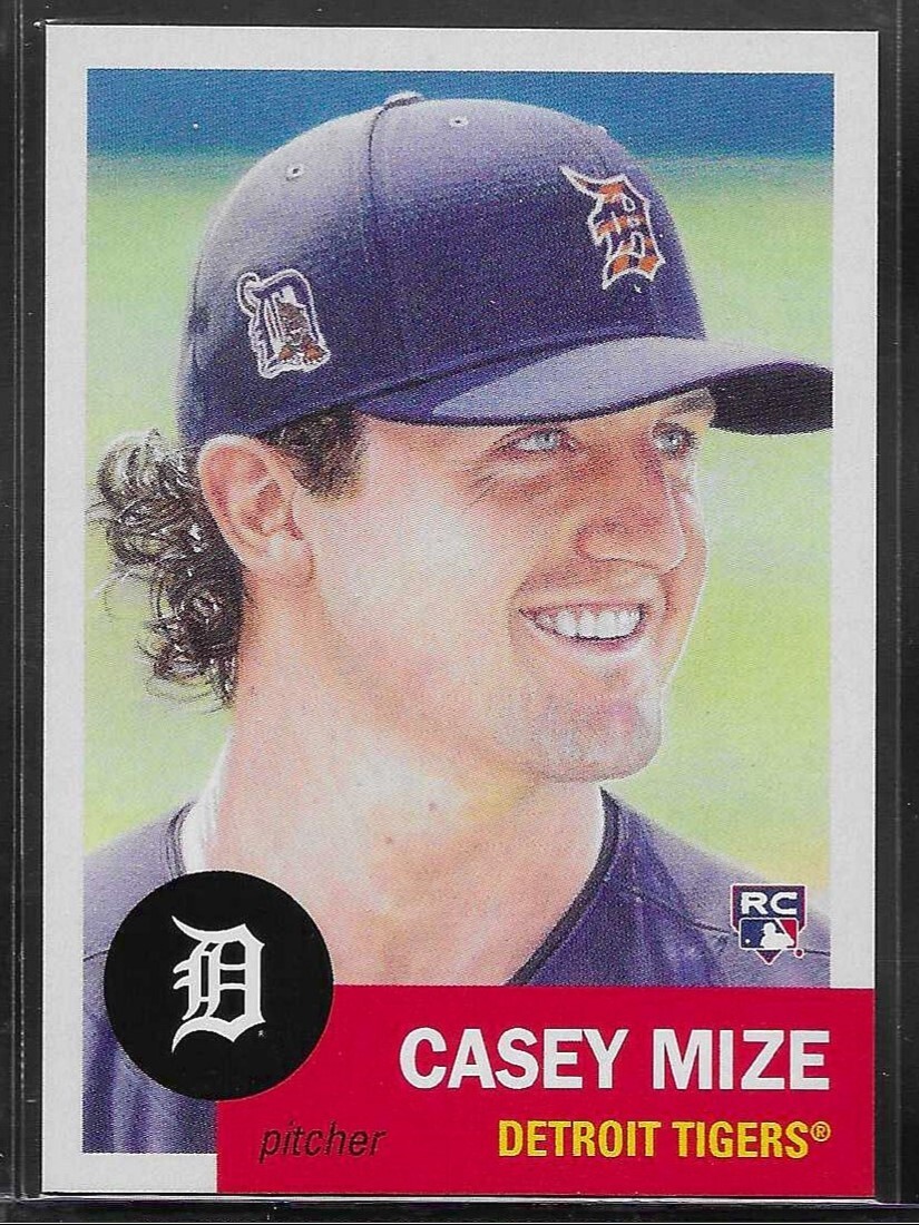 2021 TOPPS LIVING SET # 478 CASEY MIZE Rookie RC Detroit Tigers 2,230 Printed