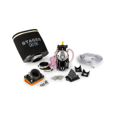 Set Aspirazioen Stage6 R/T 28mm für Aprilia 50 Skarabäus 2T 2005-2006