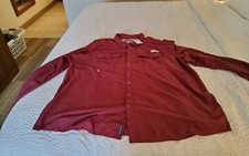 Magellan Men's Fish Gear Shirt Laguna Madre Relaxed Fit, Long Sleeve, Wicking 4X