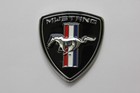 <!--F#f_0-->Mustang Horse Aluminium Fender Boot Badge Emblem 57mm x 63mm Free Post NEW<!--F/-->