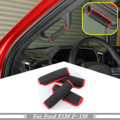 For 2021-2023 Ford F150 F-150 A/B Pillar Handle Grab Bar Cloth Pad