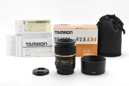 [Almost Unused] TAMRON SP AF 90mm F/2.8 Di MACRO Lens 272E Nikon F Mount JAPAN