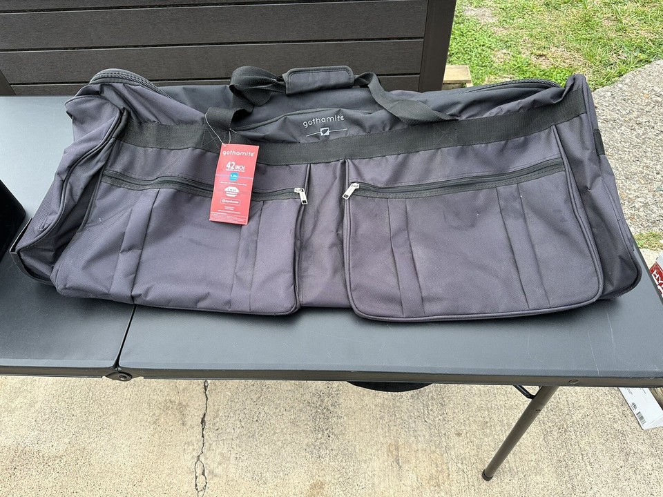 Gothamite 42inch Rolling Duffle Bag with Wheels, XL Duffle Bag With