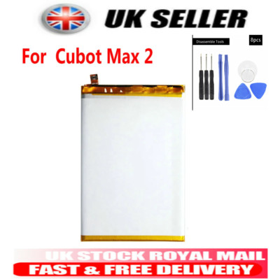 Cubot Max 2 6000 mAh Akku-Werkzeuge 4 kostenlose UK-Bestände