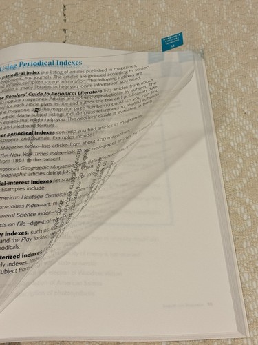 LANGUAGE OF LITERATURE: Grd 9 Reading & Critical Thinking Transparencies PB 2000 - Picture 20 of 23