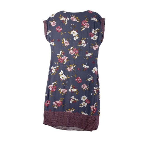 Laura Ashley Stretch Dress Size 8 10 Aztec Floral Print Midi Bodycon - Picture 2 of 8